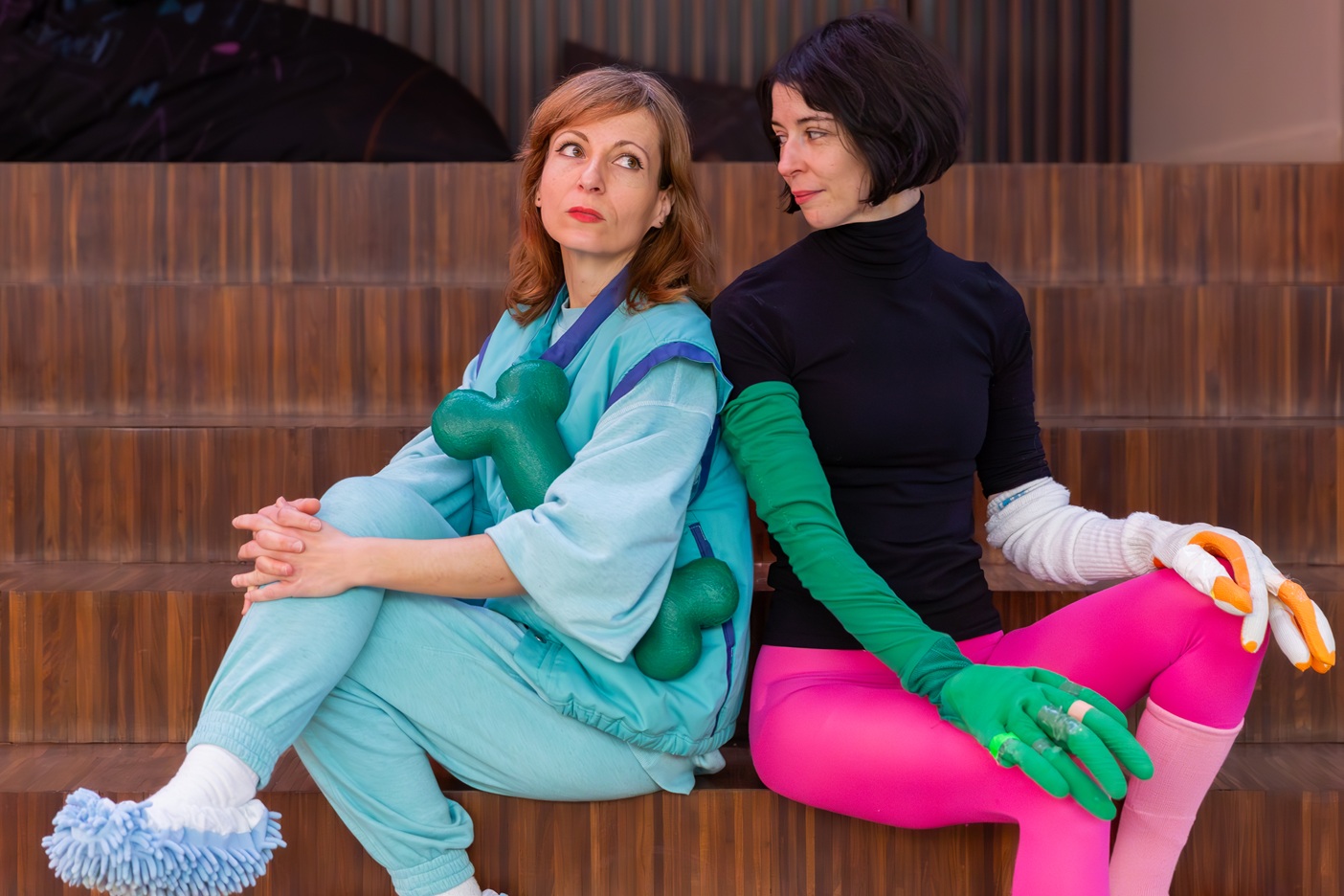 Audrey Dero and Oriane Varak