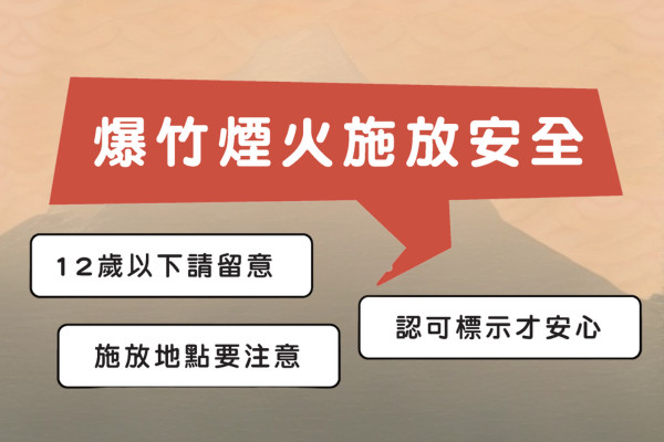 【防災宣導】爆竹煙火施放安全 主要圖片