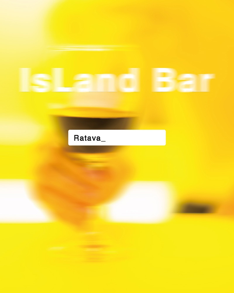 開幕季：《島嶼酒吧－Ratava》主視覺圖