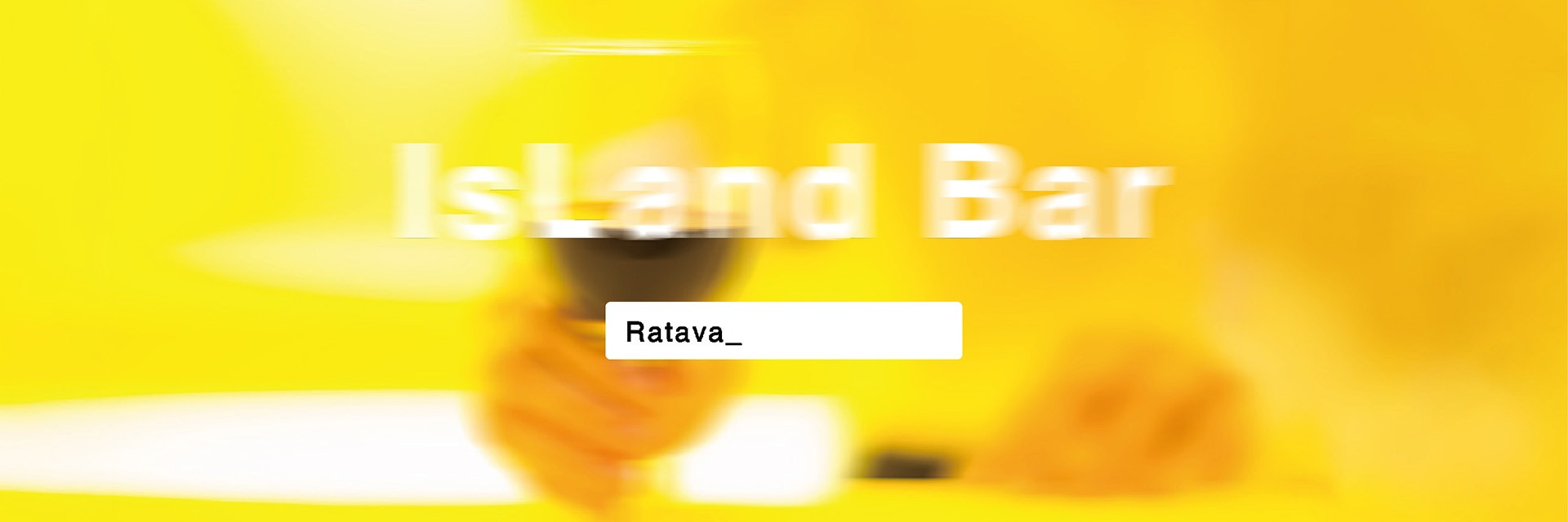 開幕季：《島嶼酒吧－Ratava》主要節目圖片