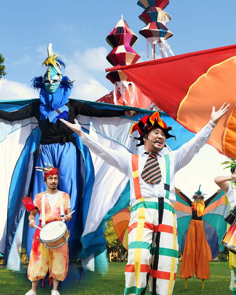 2022臺北兒童藝術節：身聲跨劇場《希望之翼》主視覺圖